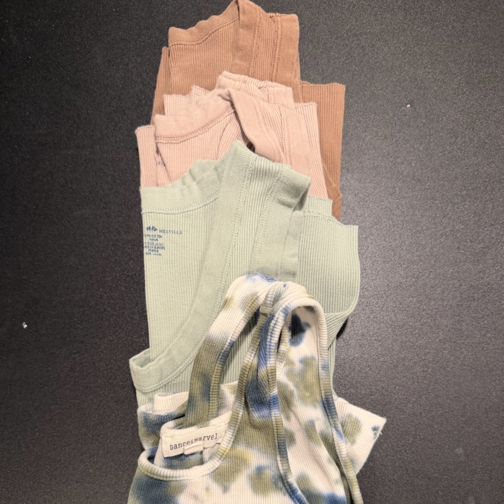 Brandy Melville Ribbed Tank Tops